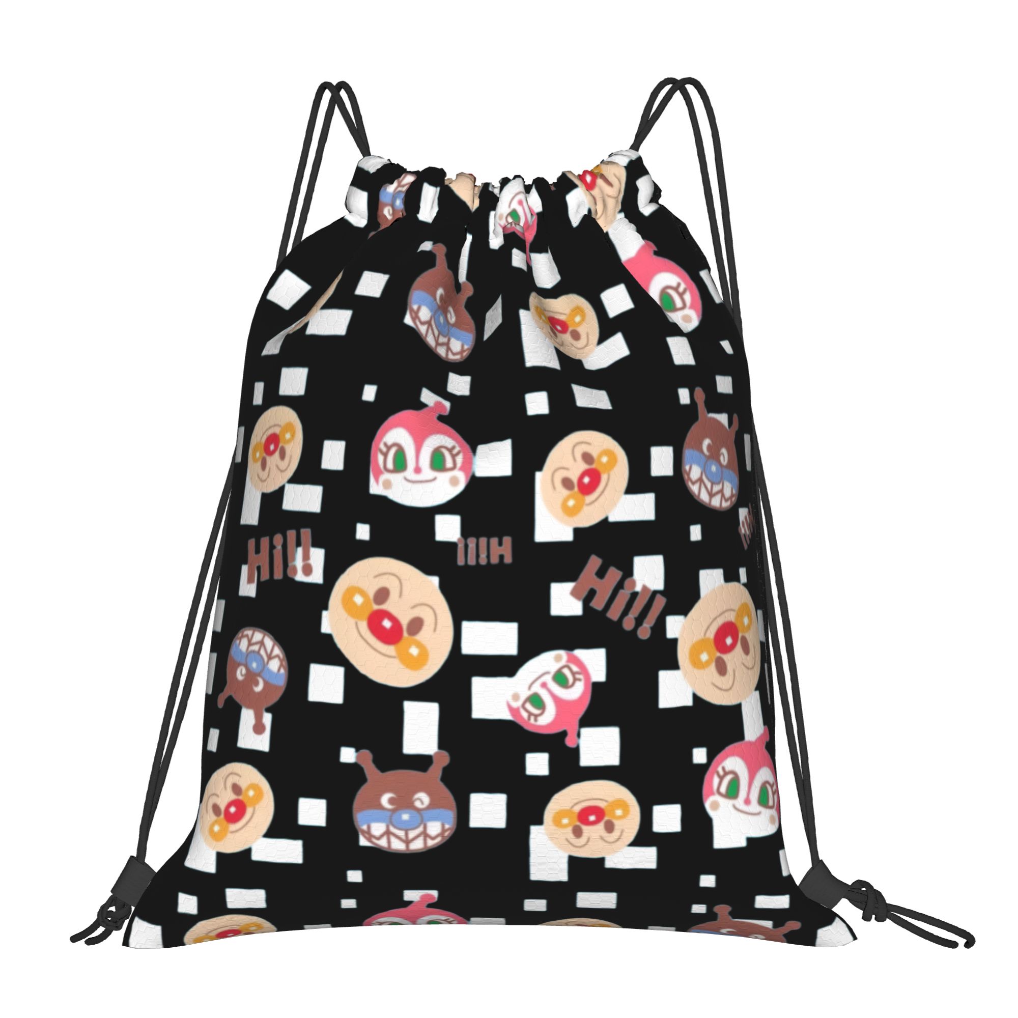 Pilates Yoga Bag - Mochilas personalizadas Anpanmans com cordão para