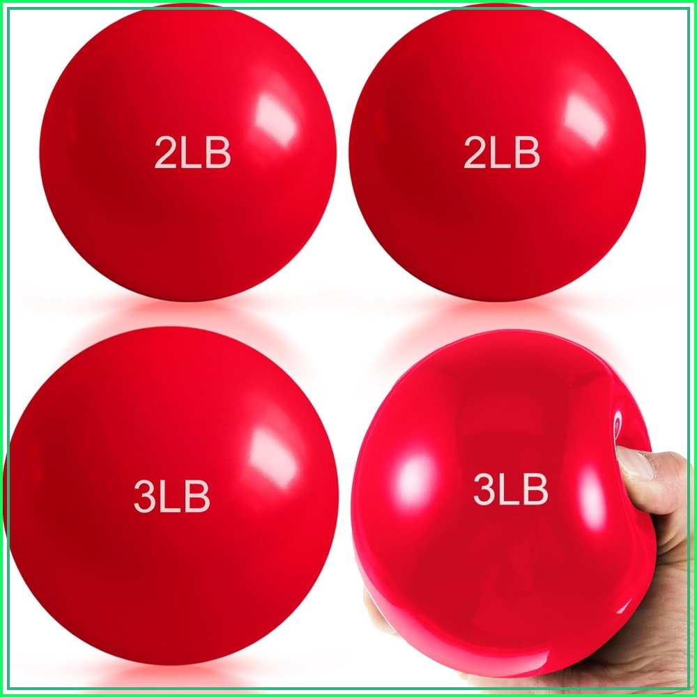 Pilates Toning Ball - Bolas de Exercício com Peso de