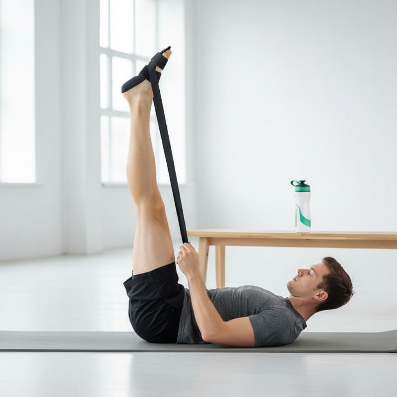 Pilates Yoga Oxford - Faixa de alongamento para pernas e