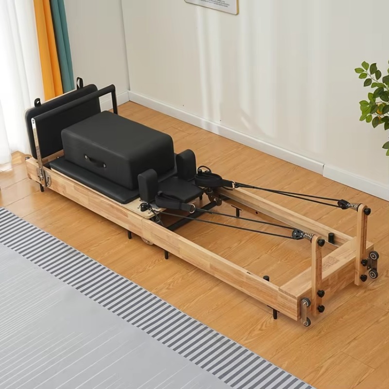 Pilates Yoga Room - Conjunto de Reformer de Pilates Dobrável