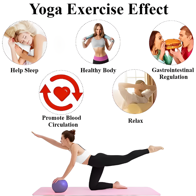 Bola de Yoga de 25cm para Exer - Pilates Toning Ball avaliação e preço