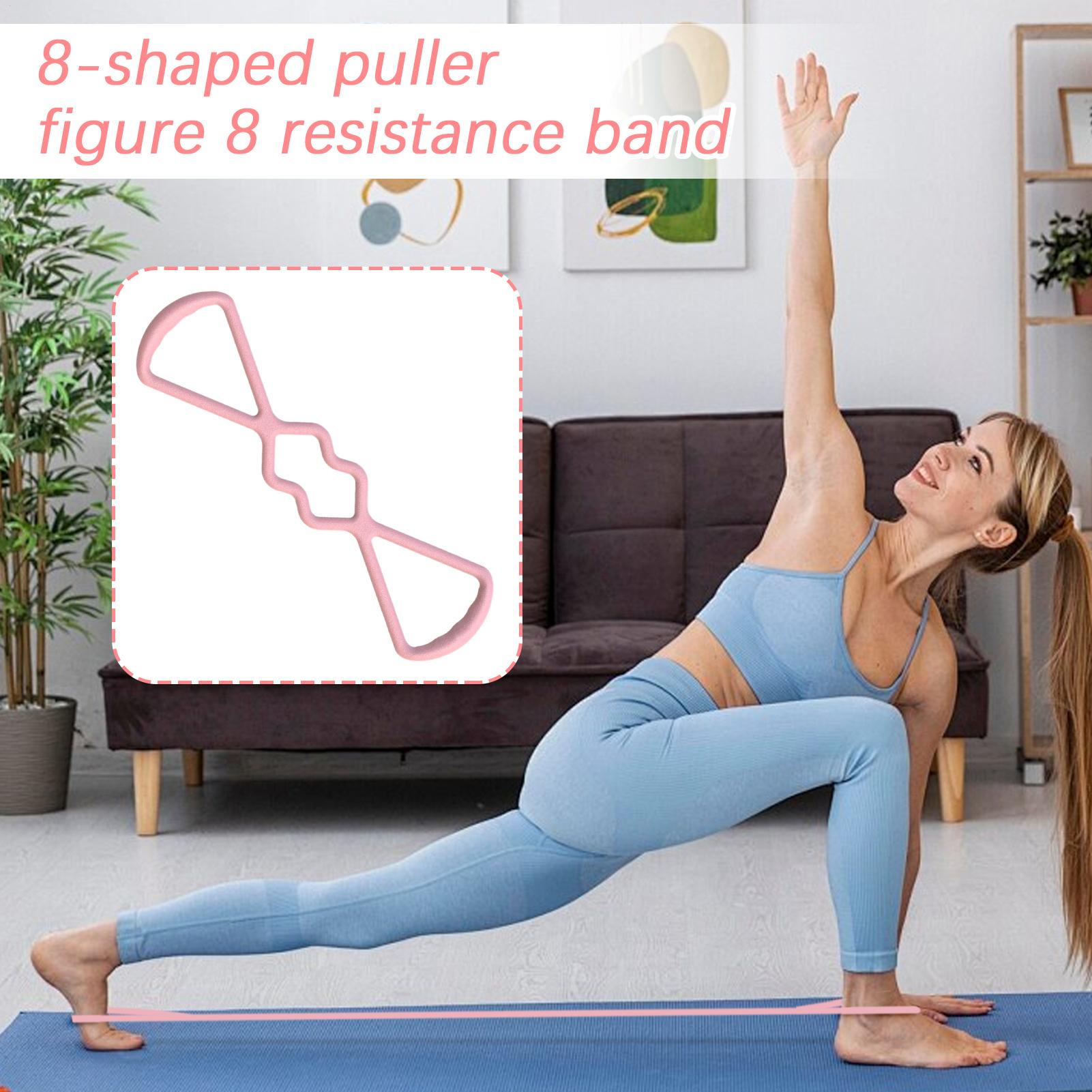 Figura 8 faixa de resistência  - Pilates Yoga Room avaliação e preço