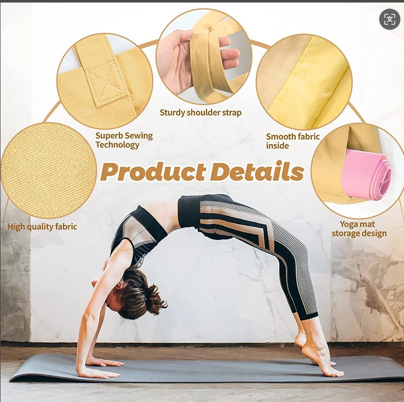 Bolsa de ioga multiuso, bolsa  - Pilates Yoga Bag avaliação e preço