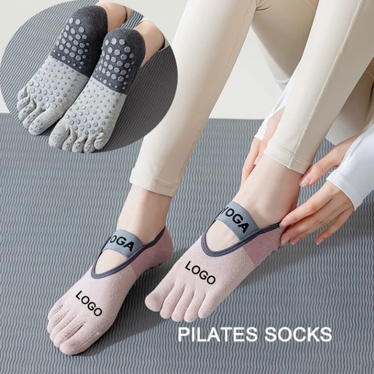 Meias de Algodão Antiderrapant - Pilates Yoga And Barre avaliação e preço