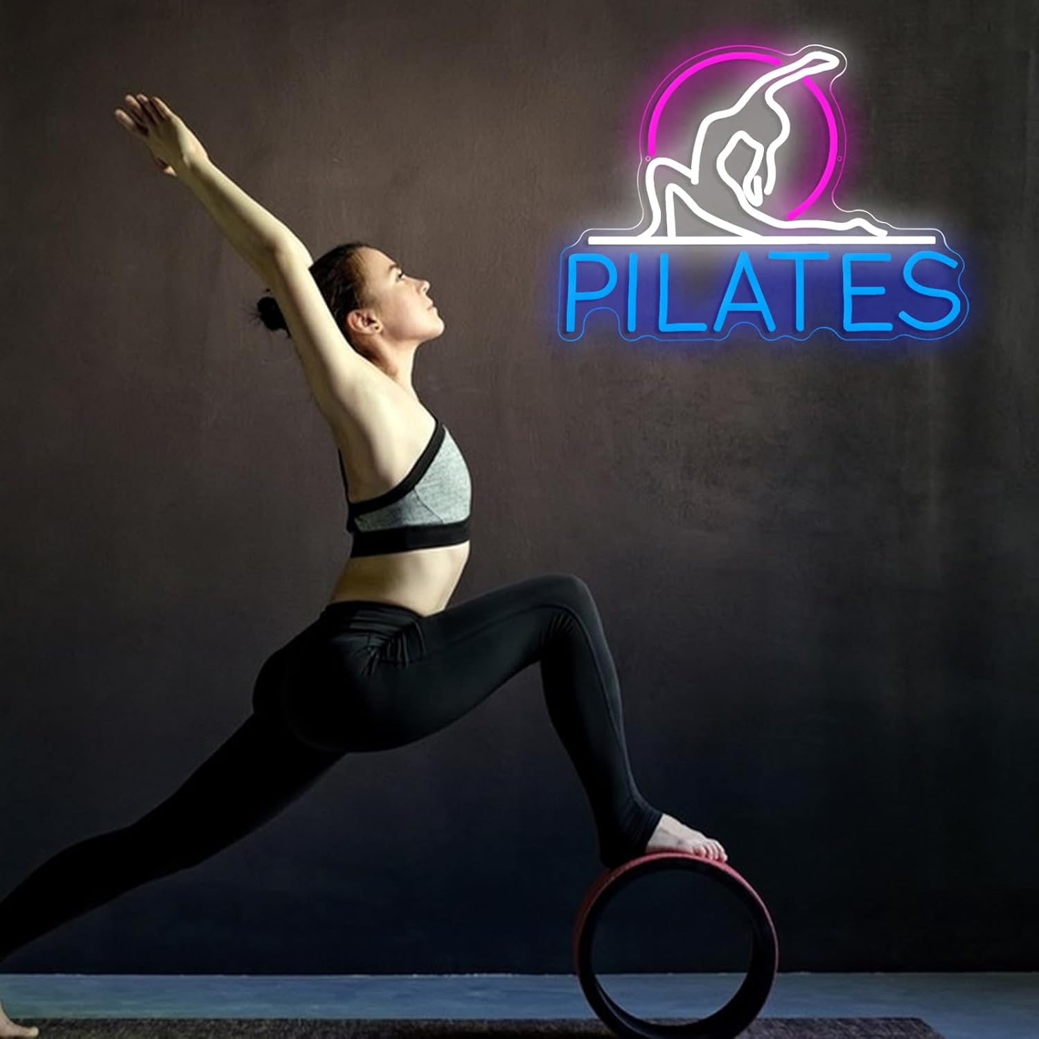 Letreiro Neon Pilates para Est - Pilates Yoga Room avaliação e preço
