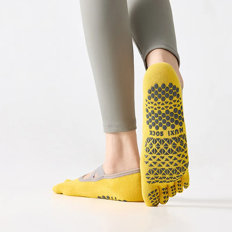 5/10 Pares de Meias de Algodão - Pilates Yoga Gym avaliação e preço