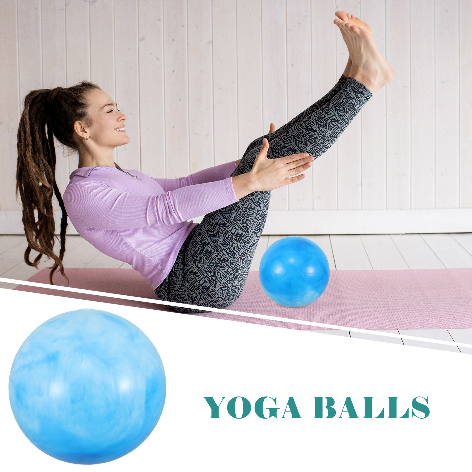 Mini Bola de Pilates 25 Cm Est - Pilates Toning Ball avaliação e preço