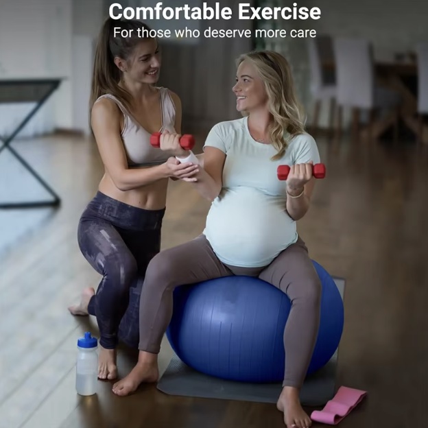 Bola de yoga 75cm, equipamento - Pilates Toning Ball avaliação e preço