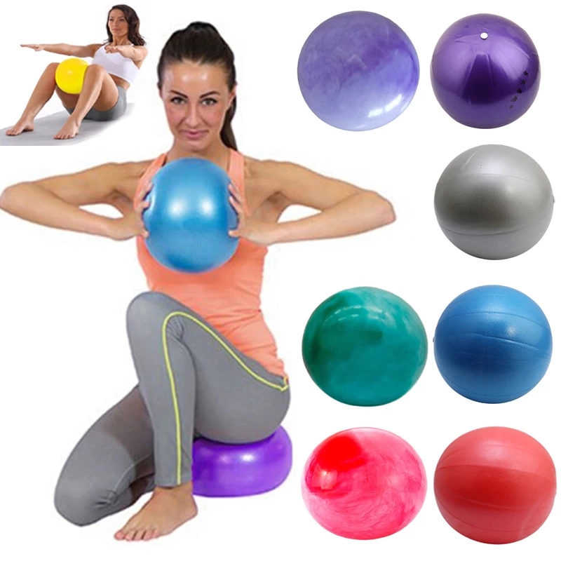 Novo 25cm bola de yoga exercíc - Pilates Toning Ball avaliação e preço