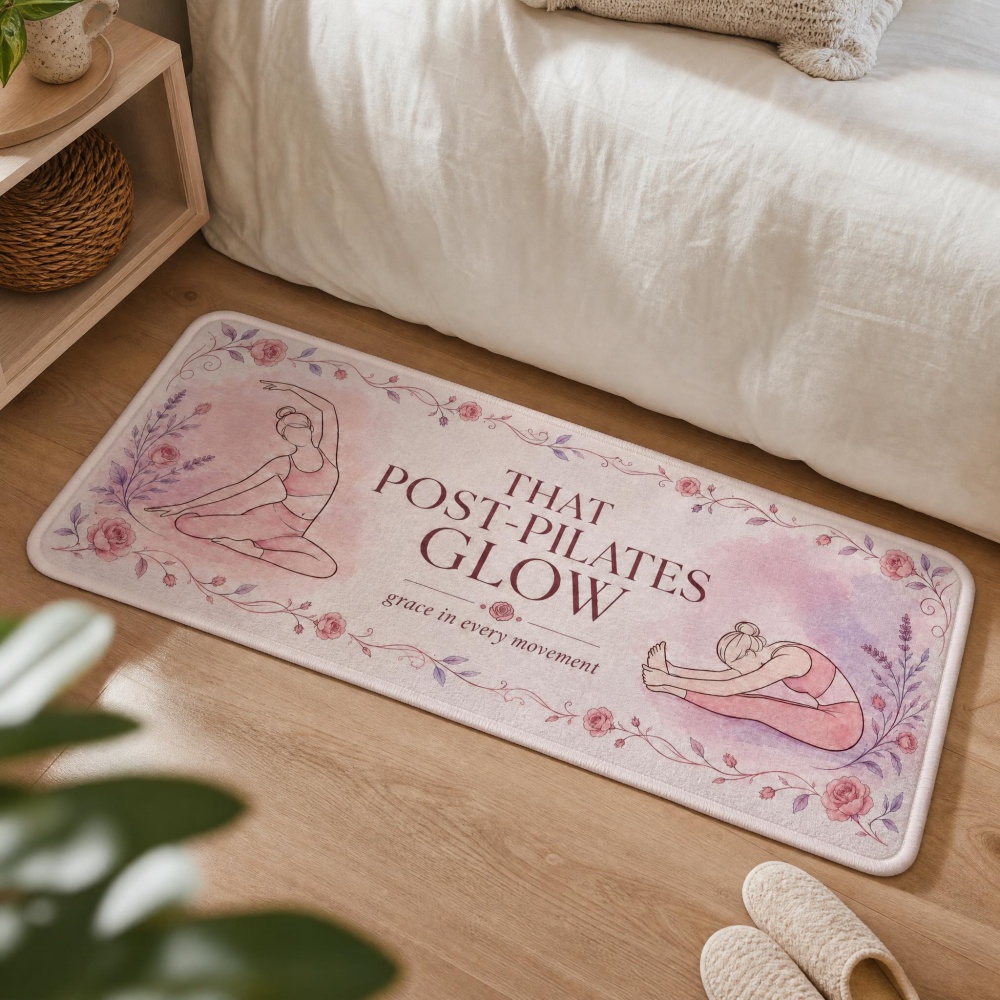 Tapete Longo Decorativo de Fla - Pilates Yoga Room avaliação e preço