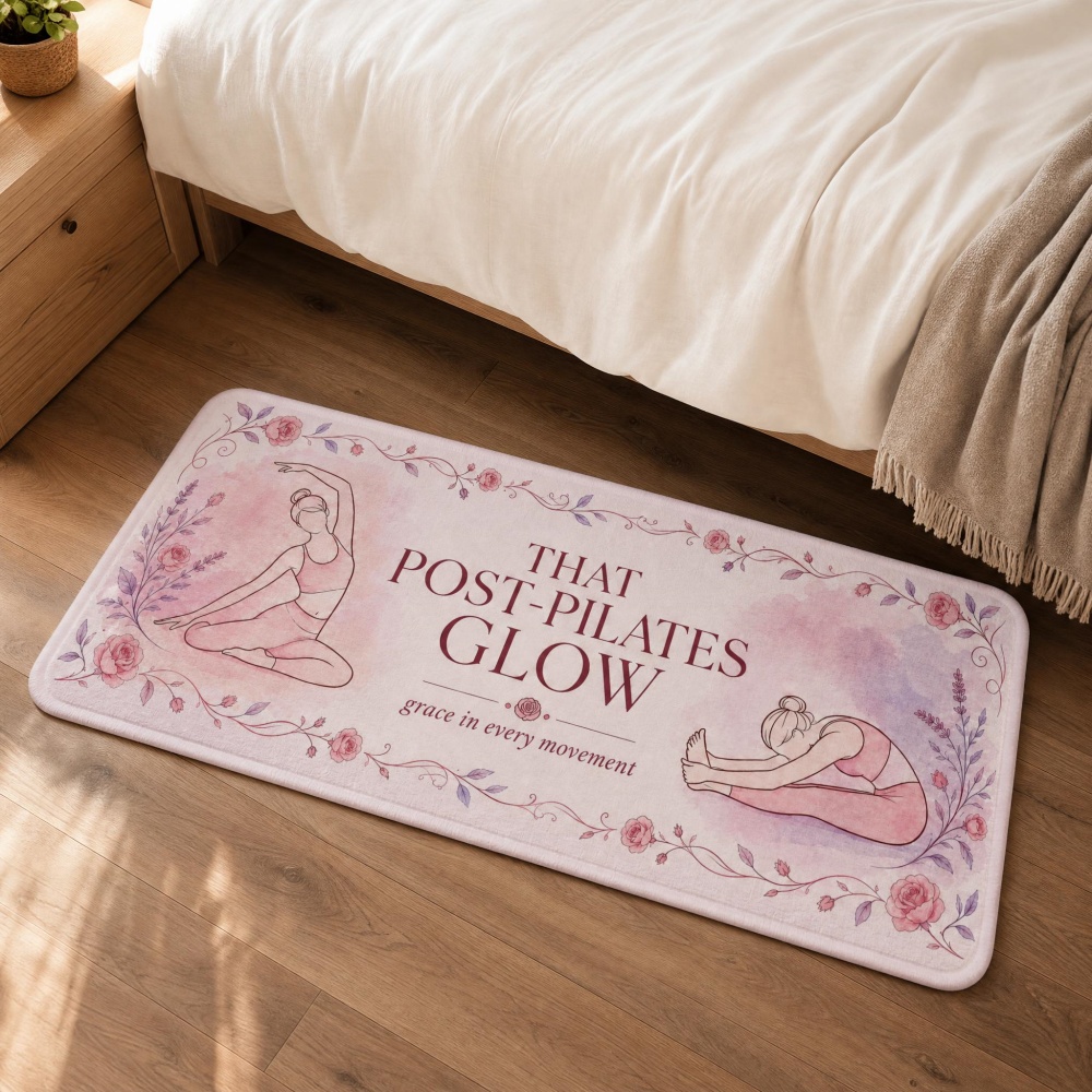 Tapete Longo Decorativo de Fla - Pilates Yoga Room avaliação e preço
