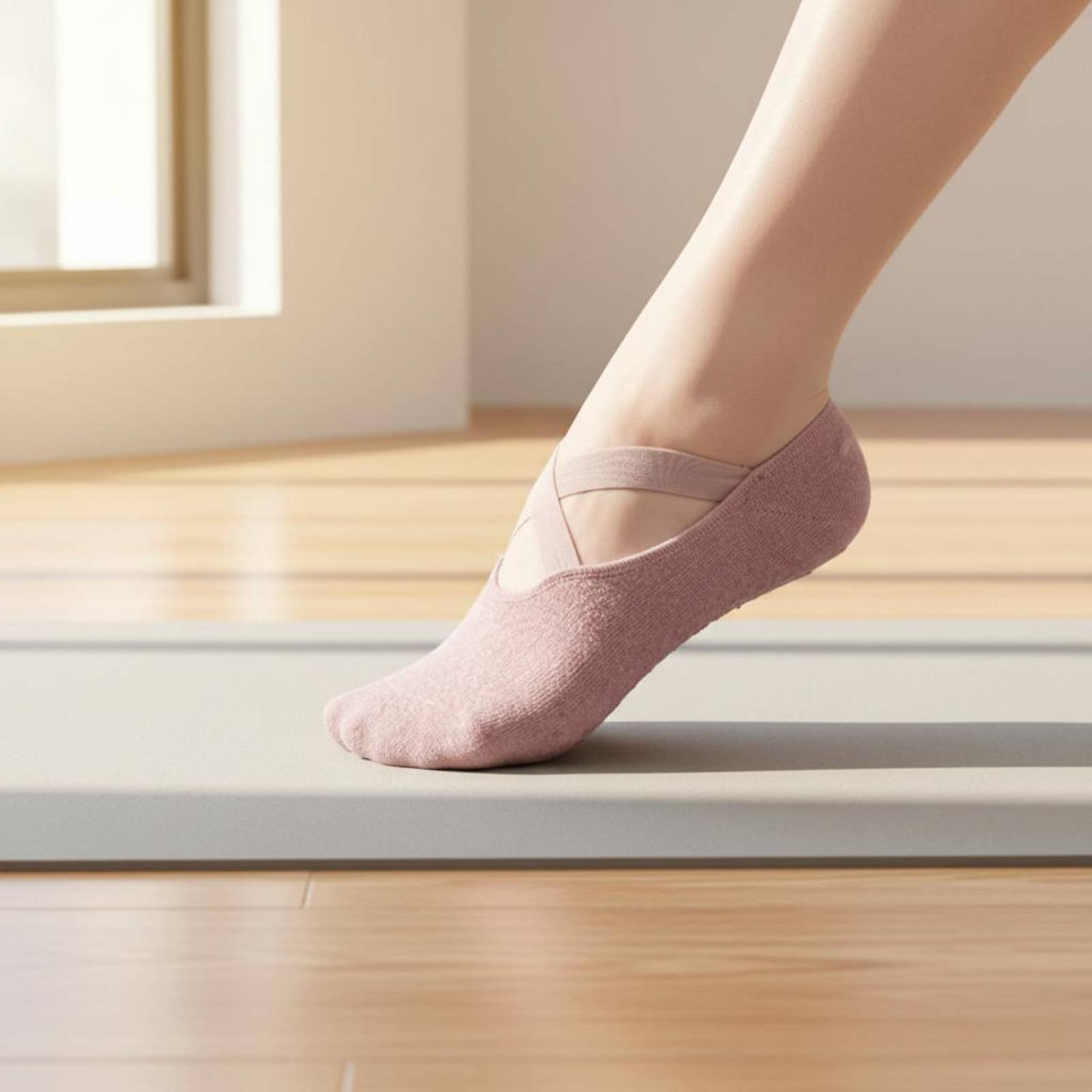 Meias de fitness antiderrapant - Pilates Yoga Gym avaliação e preço