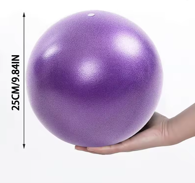 25cm bola de yoga exercício gi - Pilates Toning Ball avaliação e preço
