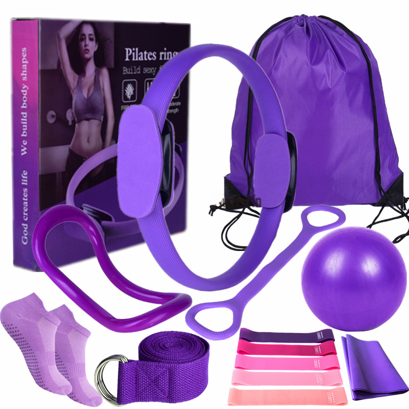 14 pçs kit de pilates em casa  - Pilates Toning Ball avaliação e preço